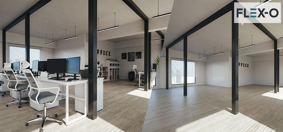 Bureau partage en bail flexible