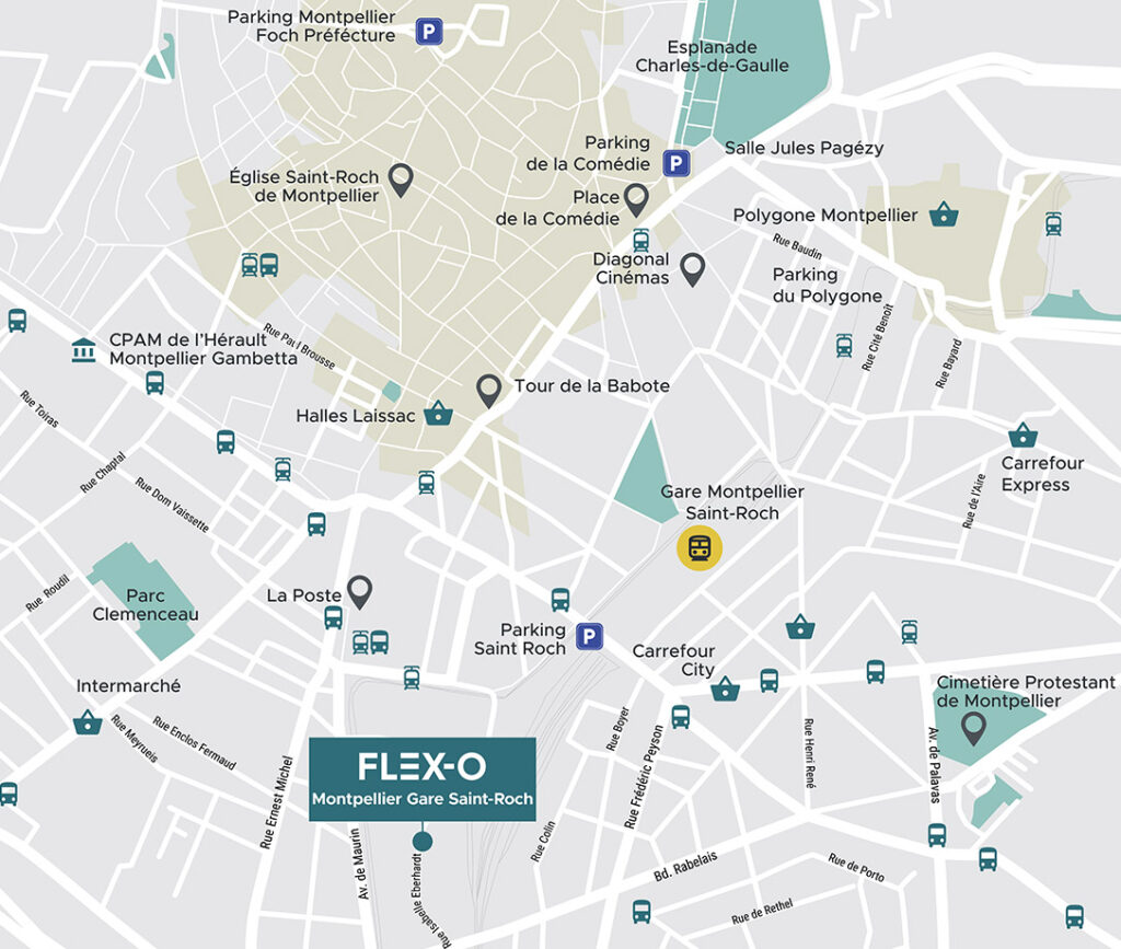 Montpellier Gare SaintRoch FlexO